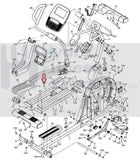 NordicTrack Elite 12.9T NTEL712140 Elliptical Ramp Track Noise Cover 391106-hydrafitnessparts