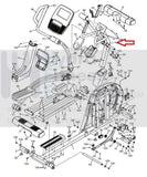 NordicTrack Elite 12.9T NTEL712140 Elliptical Upright Console Assembly 365256-hydrafitnessparts