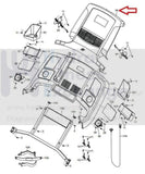 NordicTrack Elite 5700 831.249340 Treadmill Display Console Assembly 366381-hydrafitnessparts