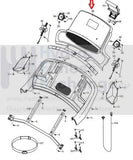 NordicTrack Elite 7750 Treadmill Display Console Assembly 401366 Formerly 391984-hydrafitnessparts