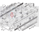 NordicTrack Elite 9500 Pro Treadmill Right Rear Frame End Cap 304962-hydrafitnessparts