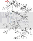 NordicTrack Epic FreeMotion Gold's Gym Treadmill Truss HD Screw 8 X 3/4" 013607-hydrafitnessparts