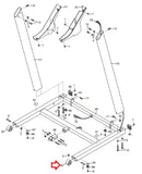 NordicTrack Epic Gold's Gym HealthRider Treadmill Front Transport Wheel 239698-hydrafitnessparts