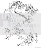 NordicTrack Epic HealthRider Proform Treadmill Left Inner Base Cover 372698-hydrafitnessparts