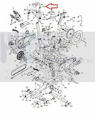 NordicTrack Epic Proform FreeMotion HealthRider Elliptical M6 Locknut 012139-hydrafitnessparts