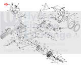 NordicTrack FS7I FS9I Elliptical Left Incline Control Grip 395478-hydrafitnessparts