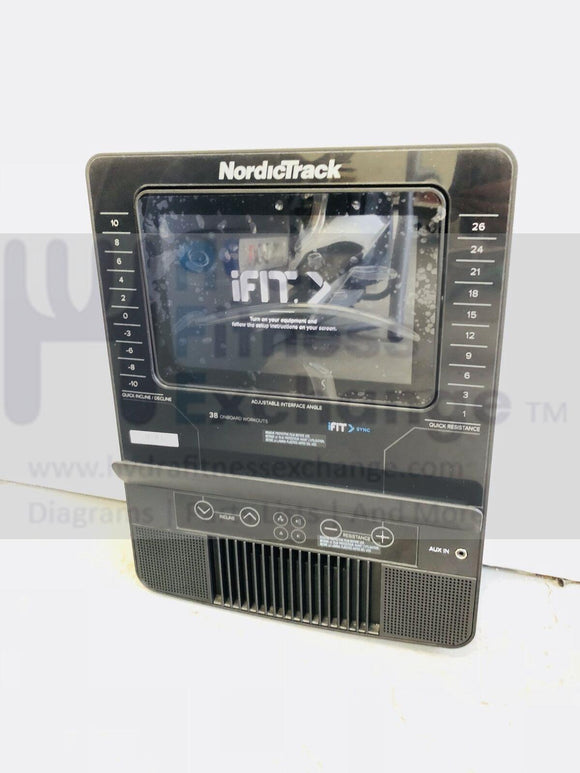 NordicTrack FS9I - NTEL716170 Elliptical Display Console 395363 ELNT71617 395499-hydrafitnessparts
