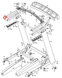 NordicTrack FreeMotion 850 860 890 1750 Treadmill Left or Right Hand Rail 357775-hydrafitnessparts