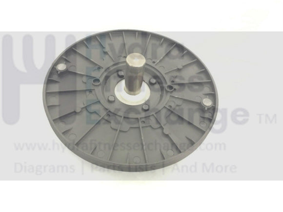 NordicTrack FreeMotion Elliptical Crank Hub Axle Disc Assy with Pulley 254605-hydrafitnessparts