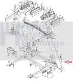 NordicTrack FreeMotion Epic HealthRider Treadmill Star Lock Washer 3/8" 163045-hydrafitnessparts