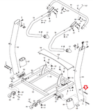 NordicTrack FreeMotion HealthRider Treadmill Patch Bolt 3/8"x5 1/2"-hydrafitnessparts