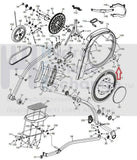 NordicTrack FreeMotion Proform E16.7 Elite 12.9T Elliptical Tinnerman Clip Nut-hydrafitnessparts