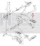 NordicTrack FreeMotion TV FMEL4505P0 Elliptical Right Pedal P01028-hydrafitnessparts