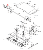 NordicTrack FreeMotion Treadmill Adjustment Handle 351689-hydrafitnessparts