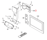 NordicTrack FreeMotion Treadmill Display Console Bracket Cover 342379-hydrafitnessparts
