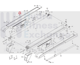 NordicTrack Gold's Gym Proform Treadmill Left Rail Deck 71351 257506-hydrafitnessparts