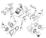 NordicTrack Grand Tour Pro Stationary Bike Left Arm Rest 376101-hydrafitnessparts