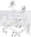 NordicTrack Icon Incline Trainer Treadmill Button Head Screw 3/8"X4 1/2" 295697-hydrafitnessparts