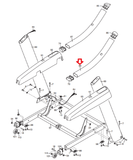 NordicTrack Lifestyler Treadmill Right Handrail 309402-hydrafitnessparts