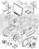 NordicTrack NTEX021170 NTEX051170 Upright Bike Left Crank Arm 438687 Formerly 420875-hydrafitnessparts