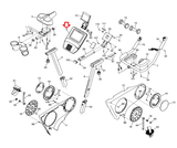 NordicTrack NTEX710170 Stationary Bike Display Console Assembly 401538 or 397186-hydrafitnessparts