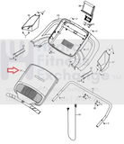 NordicTrack Premier 700 - PFTL791170 Treadmill Display Console Assembly 396488-hydrafitnessparts