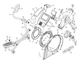 NordicTrack ProForm Elliptical Front Console Cover MFR-383084 383085-hydrafitnessparts