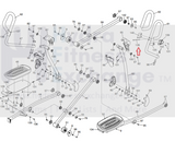 NordicTrack ProForm Elliptical Screw M6 X 110MM 378015-hydrafitnessparts