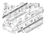 NordicTrack ProForm FreeMotion Icon Treadmill Rear Back Idler Roller 305704-hydrafitnessparts