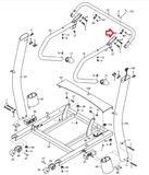 NordicTrack ProForm HealthRider Treadmill Console Clamp 285098-hydrafitnessparts