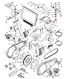 NordicTrack ProForm S22I S15 PRO 9000 Stationary Bike Outer Pivot Disc 405270-hydrafitnessparts