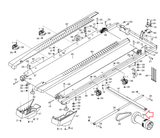 NordicTrack ProForm Treadmill DC Drive Motor with Flywheel 405622-hydrafitnessparts