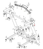 NordicTrack ProForm Treadmill Upright Wire Harness 80" 406600-hydrafitnessparts