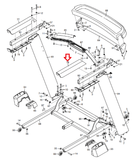 NordicTrack ProForm Weider Treadmill Right Top Handrail Cover 424603-hydrafitnessparts