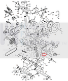 NordicTrack Proform 1350 Le Tour De France Indoor Cycle Right Crank Arm 322582-hydrafitnessparts