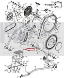 NordicTrack Proform Elite 14.9 Elite 12.9T Elliptical Right Pedal Insert 350949-hydrafitnessparts