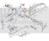 NordicTrack Proform Elliptical Flat Screw M8 X 25MM 289152-hydrafitnessparts