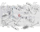 NordicTrack Proform Elliptical Left Upper Body Leg Inner Cover 334734-hydrafitnessparts