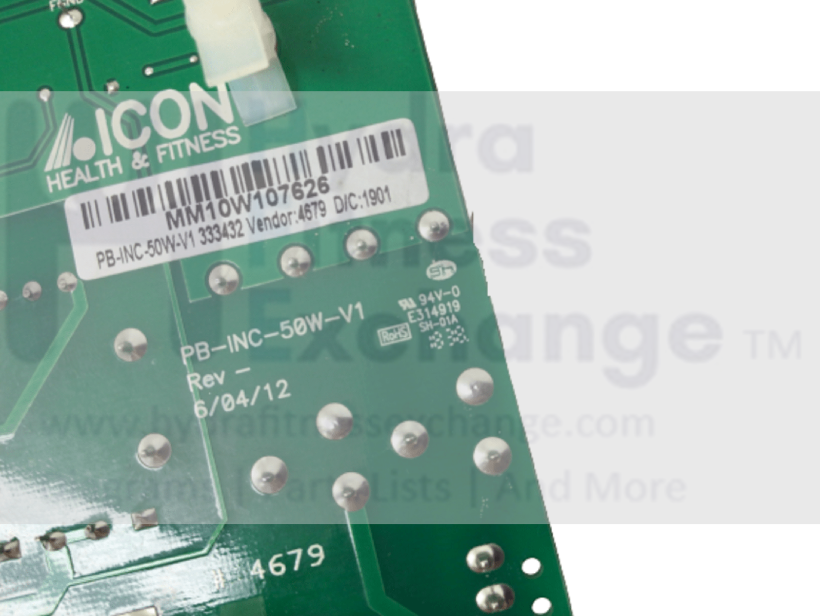 NordicTrack Proform Elliptical Lower Motor Control Board