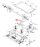NordicTrack Proform Epic FreeMotion HealthRider Treadmill Screw 3/8"x1" 372033-hydrafitnessparts