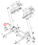 NordicTrack Proform Epic FreeMotion Treadmill Left Base Cover MFR-131812 349631-hydrafitnessparts