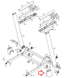 NordicTrack Proform Epic FreeMotion Treadmill Right Base Cover MFR-131812 349632-hydrafitnessparts