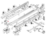NordicTrack Proform Epic Treadmill Back Rear Idler Roller 237380-hydrafitnessparts