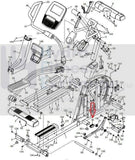 NordicTrack Proform FreeMotion Elite 12.9T Elliptical Frame End Cap 350957-hydrafitnessparts