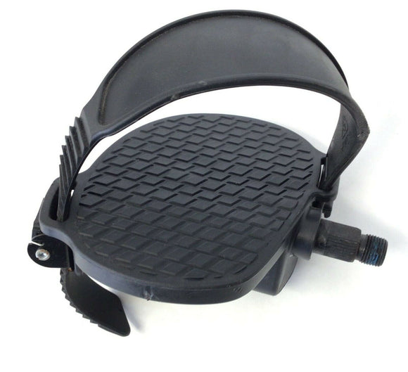 NordicTrack Proform FreeMotion Recumbent Bike Left Foot Pedal with Strap 394896-hydrafitnessparts