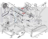 NordicTrack Proform FreeMotion Reebok Elliptical Pedal Arm Roller 259956-hydrafitnessparts