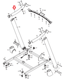 NordicTrack Proform Gold's Gym Treadmill Left Handrail 316537-hydrafitnessparts