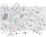NordicTrack Proform HealthRider Elliptical Rear Transport Wheel 349848-hydrafitnessparts