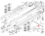 NordicTrack Proform HealthRider Treadmill DC Drive Motor with Out Fan 405660-hydrafitnessparts