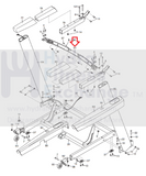 NordicTrack Proform HealthRider Treadmill Heart Rate Pulse Handlebar 316353-hydrafitnessparts